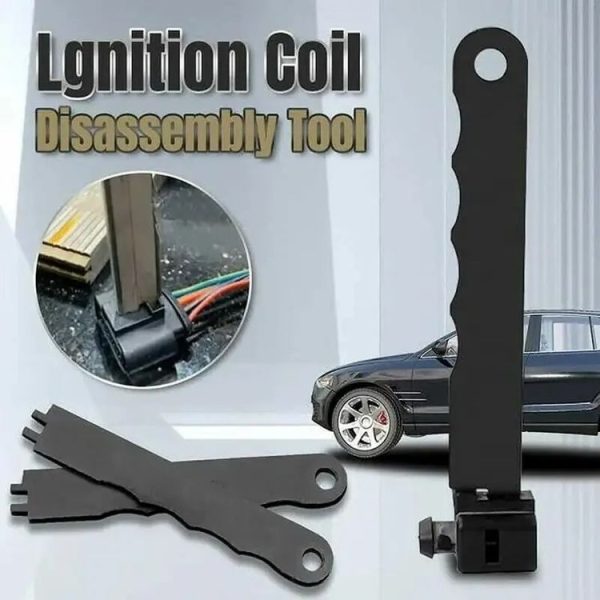 2pcs Ignition Coil Plug Removal Tool Snap Wrench (Black) - Image 6