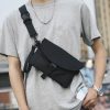 Workwear Crossbody Bag Single Shoulder Casual Small Bag (Black) - Image 2