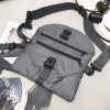 Workwear Crossbody Bag Single Shoulder Casual Small Bag (Black) - Image 4