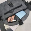 Workwear Crossbody Bag Single Shoulder Casual Small Bag (Black) - Image 5
