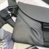 Workwear Crossbody Bag Single Shoulder Casual Small Bag (Black) - Image 8