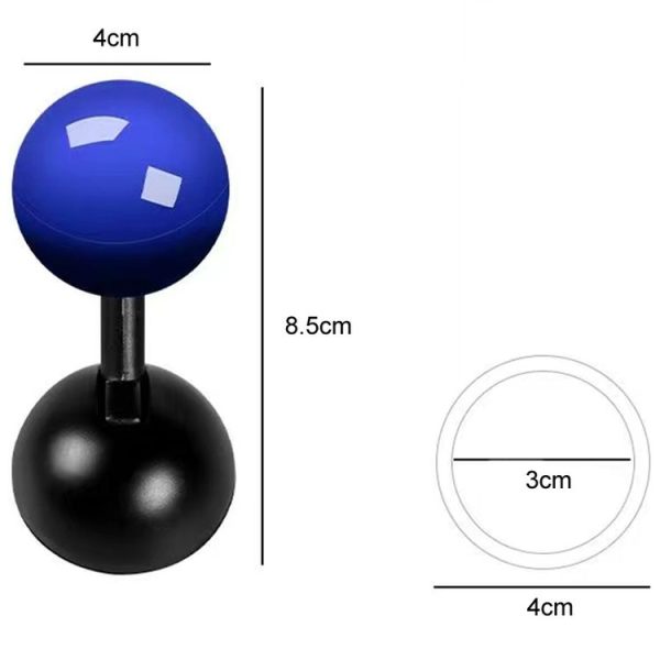 4.1x4.1x7.3cm Car Push Start Button Rocker (Red) - Image 3