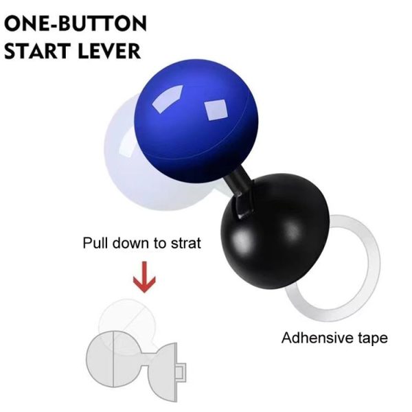 4.1x4.1x7.3cm Car Push Start Button Rocker (Red) - Image 4
