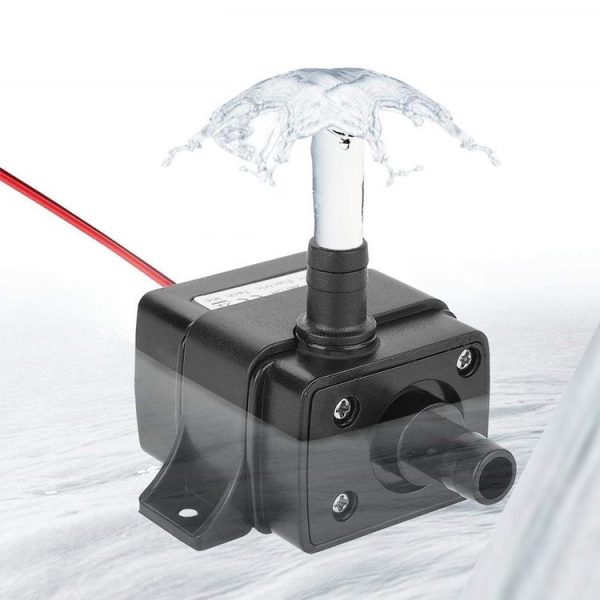 DC12V Solar Micro Brushless Cold Water Circulating Fountain Water Pump, Model: QR30E - Image 6