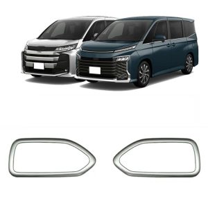 Toyota 2022 VOXY / NOAH 90 Series Right-hand Drive Door Handle Patch Frame (Matte Silver)