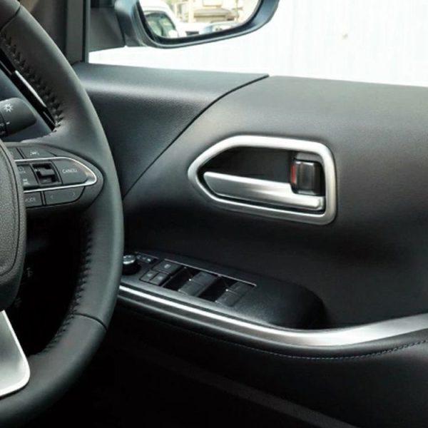 Toyota 2022 VOXY / NOAH 90 Series Right-hand Drive Door Handle Patch Frame (Matte Silver) - Image 4