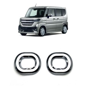 2024 Suzuki Spacia Custom MK04 Series Right-hand Drive Front Fog Lamp Cover Electroplating Frame