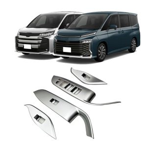 Toyota 2022 VOXY / Noah 90 Series Right-hand Drive Glass Switch Panel Modification Sticker (Matte Silver)