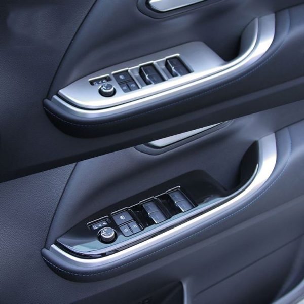 Toyota 2022 VOXY / Noah 90 Series Right-hand Drive Glass Switch Panel Modification Sticker (Matte Silver) - Image 4