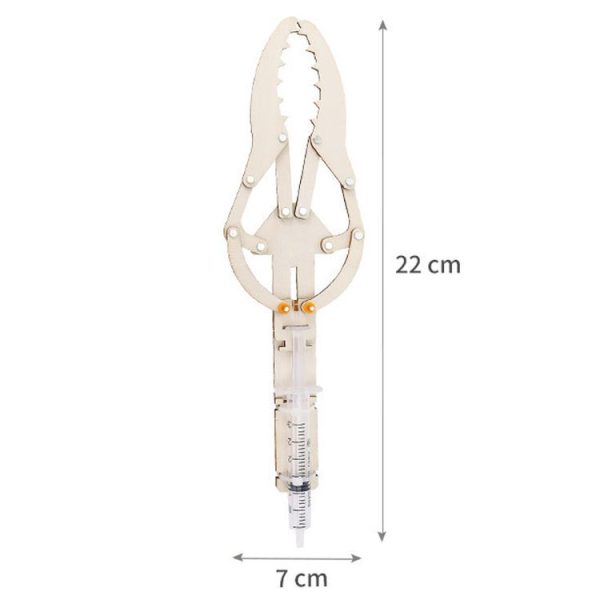 DIY Hydraulic Mechanical Arm Technology Homemade Pliers Pupils Science Experiment Material Kit - Image 3