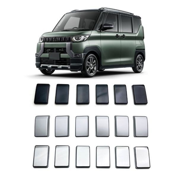 Mitsubishi 2023 Delica Mini Right-Hand Drive Front Grille Modified Decorative Frame (Black) - Image 3