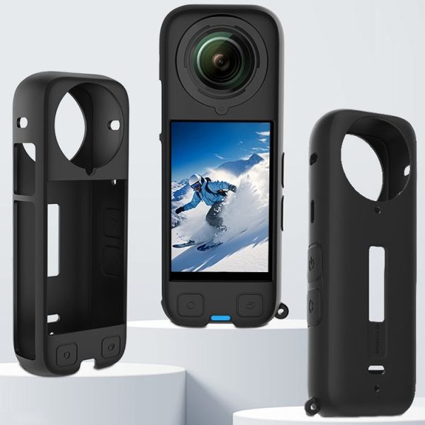 Insta360 X4 CYNOVA OX4-JST-CY Body Silicone Case (Black) - Image 2