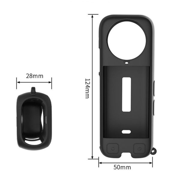 Insta360 X4 CYNOVA OX4-JST-CY Body Silicone Case (Black) - Image 8
