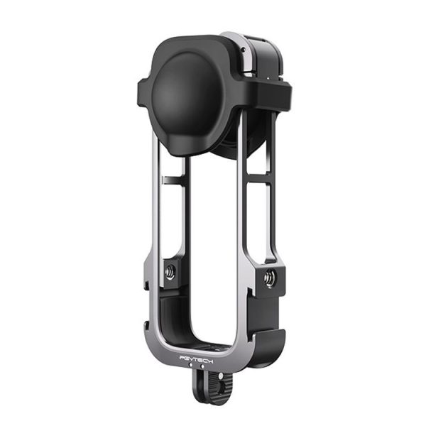 Insta360 X4 PGYTECH P-55A-010 Metal Rabbit Cage Aluminum Expanding Protective Bezel With Lens Case