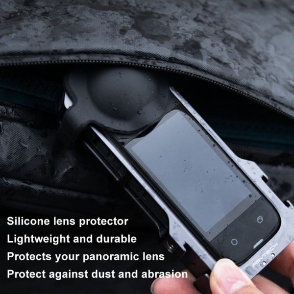Insta360 X4 PGYTECH P-55A-010 Metal Rabbit Cage Aluminum Expanding Protective Bezel With Lens Case - Image 6