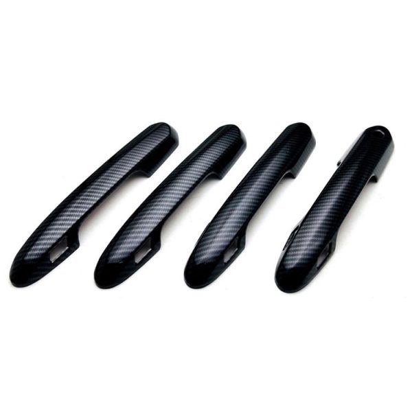2023 Toyota Crown Right-hand Drive Door Handle Protection Cover Decoration (Carbon Fiber) - Image 2