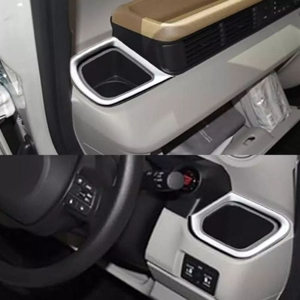 Honda 2023 N-box JF5 / JF6 Right-hand Drive Cup Holder Decorative Frame Patch (Black) - Image 5