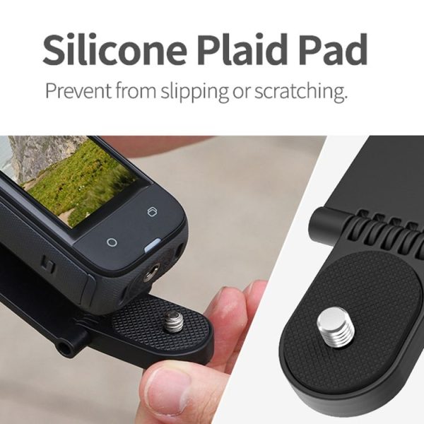 Insta360 X4 / X3 Sunnylife X4-ZJ827 Magnetic Stand Base Handheld Handle Desktop Support Accessories (Black) - Image 5