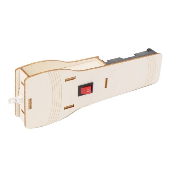 DIY Homemade Flashlight Wooden Handmade Toys Material Kit Creator Classroom Experimental Equipment - Image 2