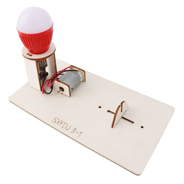 DIY Hand-cranked Generator Science Creator Invention Material Kit Children Handmade Fun Toy Gift - Image 7