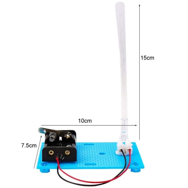 Colorful Fiber Optic Light Children Handmade Science Fun Invention DIY Assembly Model Material Kit - Image 2