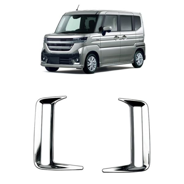 2024 Suzuki Spacia Custom Right-Hand Drive Rear Bumper Fog Lamp Trim Strip (Electroplating Mirror)