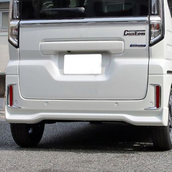 2024 Suzuki Spacia Custom Right-Hand Drive Rear Bumper Fog Lamp Trim Strip (Electroplating Mirror) - Image 5