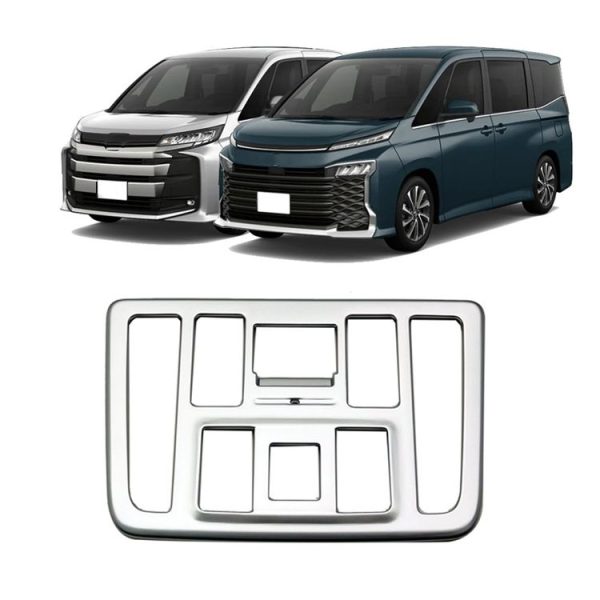 Toyota 2022 VOXY / Noah 90 Series Reading Light Decorative Frame (Silver)