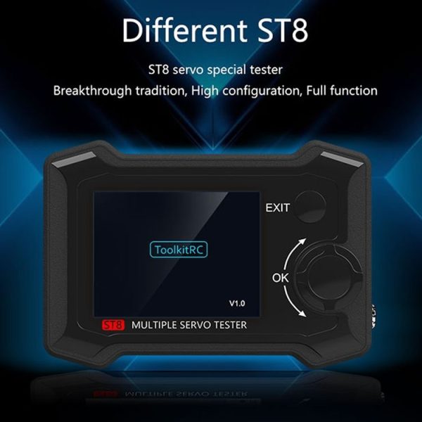 ToolkitRC ST8 Multi-Channel Servo Tester Signal Test Current Collector (Black) - Image 2