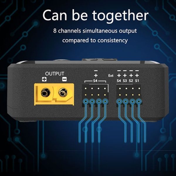 ToolkitRC ST8 Multi-Channel Servo Tester Signal Test Current Collector (Black) - Image 6