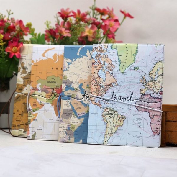 3D Map Passport Cover Travel Abroad Pass Ticket Holder (TR-02) - Image 10
