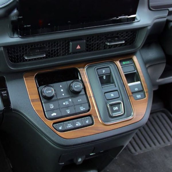 Honda 2023 Stepwgn Spada Right Hand Drive Center Shift Frame Sticker (Mahogany Grain) - Image 4
