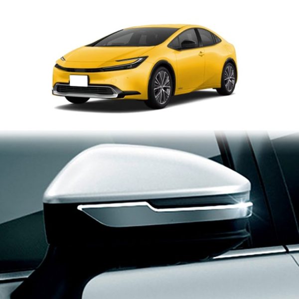 Toyota 2023 Prius 60 Series Reversing Mirror Bumper Trims (Electroplated Mirror) - Image 4