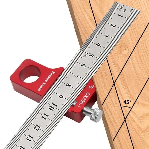 Fonson Woodworking Marking Square Ruler Measuring Tool (Main Body) - Image 7