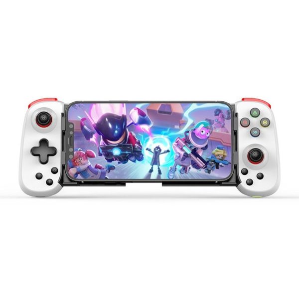 Bluetooth Stretchable Game Controller for Nintendo Switch / PC / IOS / Android (White)
