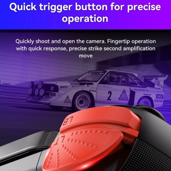 Bluetooth Stretchable Game Controller for Nintendo Switch / PC / IOS / Android (White) - Image 5
