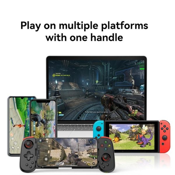 Bluetooth Stretchable Game Controller for Nintendo Switch / PC / IOS / Android (White) - Image 7