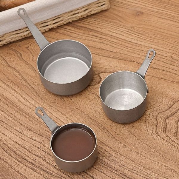 Small Household 304 Stainless Steel Dispensing Cup Kitchen Steak Sauce Bowl - Image 4