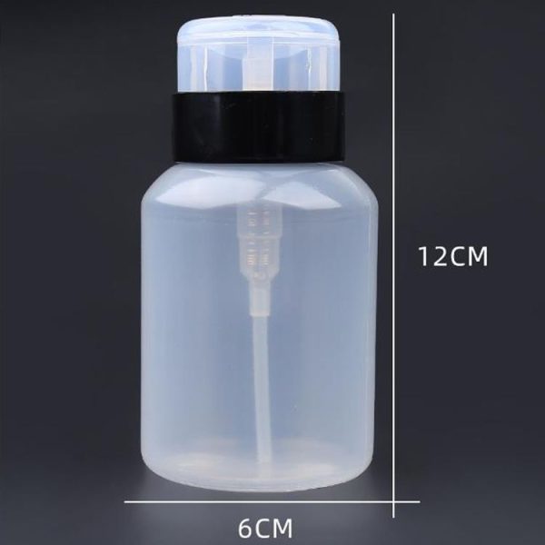 250ml Portable Leak-Proof Alcohol Bottle With Lock Household Cleaning Volumetric Empty Bottle - Image 2