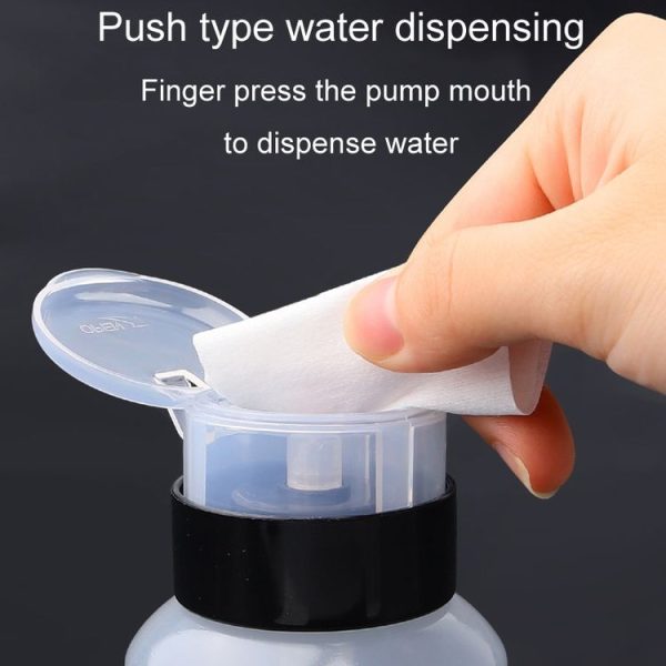 250ml Portable Leak-Proof Alcohol Bottle With Lock Household Cleaning Volumetric Empty Bottle - Image 5
