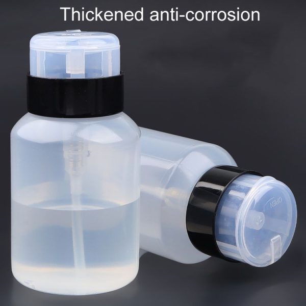 250ml Portable Leak-Proof Alcohol Bottle With Lock Household Cleaning Volumetric Empty Bottle - Image 6