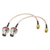 15cm SMA Male To BNC Waterproof Female RG316 Coaxial RF Adapter Cable - Image 3