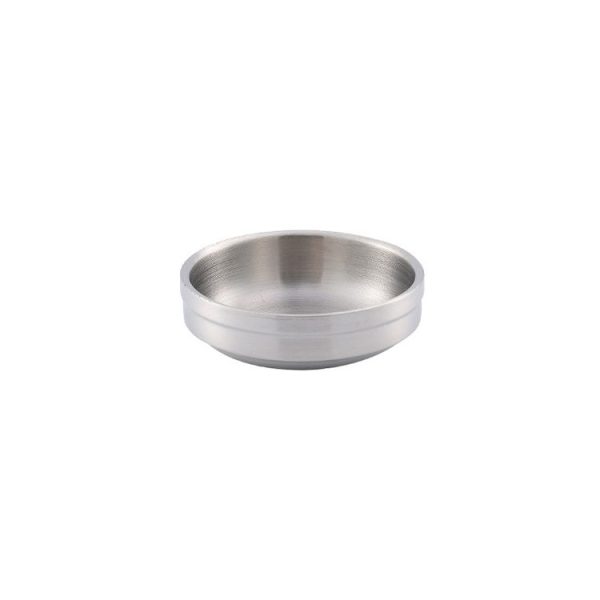 304 Stainless Steel Sauce Dish Kitchen Grill Seasoning Dish Cutlery, Model: 9cm Silver