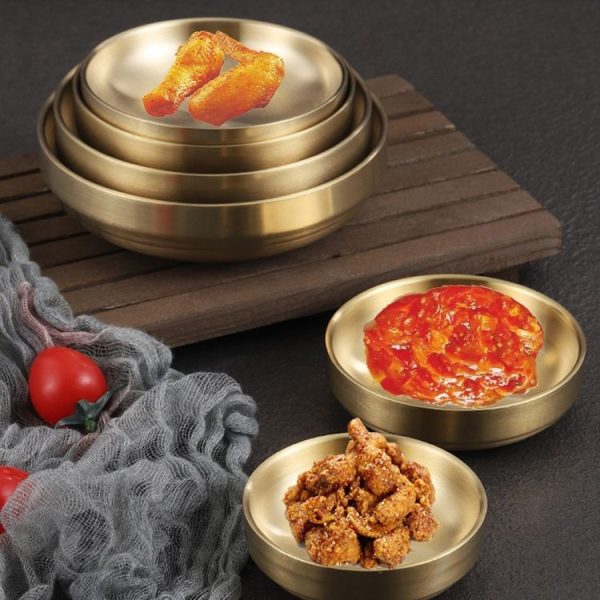304 Stainless Steel Sauce Dish Kitchen Grill Seasoning Dish Cutlery, Model: 9cm Silver - Image 2