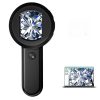Digital Microscope Handheld High-Definition Electronic Magnifier (Black)