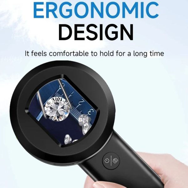 Digital Microscope Handheld High-Definition Electronic Magnifier (Black) - Image 3