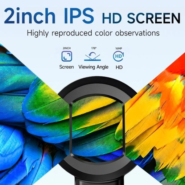 Digital Microscope Handheld High-Definition Electronic Magnifier (Black) - Image 7