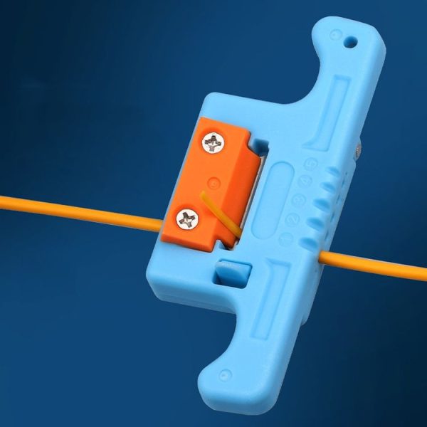 1.9-3.0mm Fiber Optic Tube Unbundle Skylight Longitudinal Cable Unbundling Knife (Blue) - Image 2