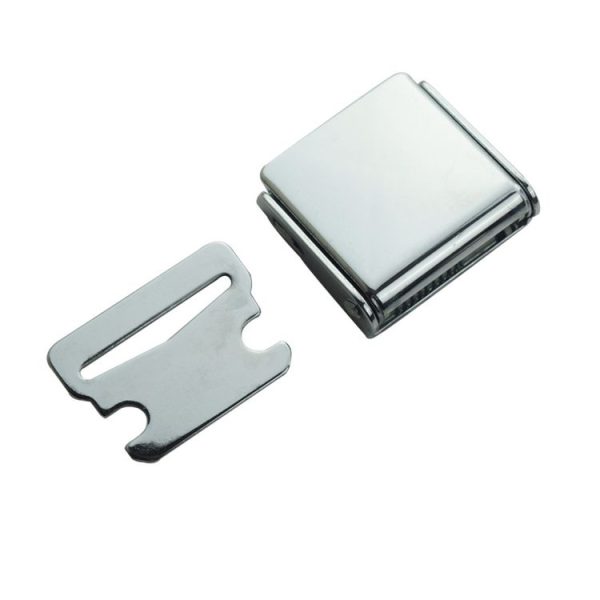 All-metal Aircraft Buckle Safety Belt Accessories (Square)