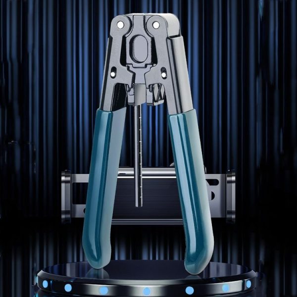 Fiber Optic Stripper Metal Cable Stripper Cold Splicing Tool Pliers (Round Core) - Image 2